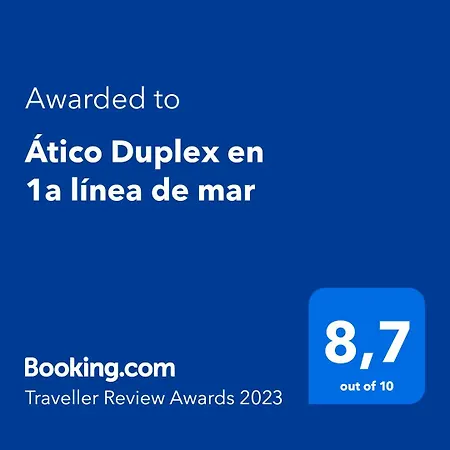 Atico Duplex En 1a Linea De Mar Dénia